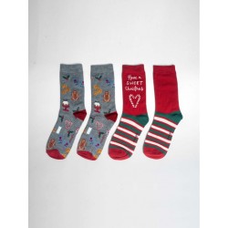 Pochon chaussettes fantaisie thought bambou