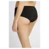 shorty taille basse people tree noir coton biologique elasthanne