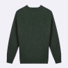 Pull col rond en laine majoritaire Modèle Frehel Marque Faguo en laine recyclée polyamide soie Fabriqué en France