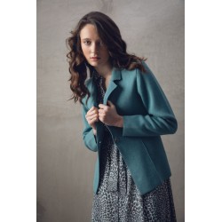 Veste blazer en maille