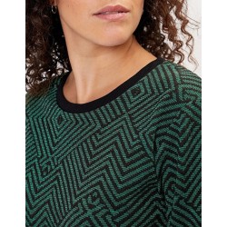 Sweat zippé à capuche modèle Yumi Marque La Fiancée en Viscose et Polyester