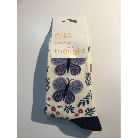 chaussettes fantaisie Marque Thought en bambou