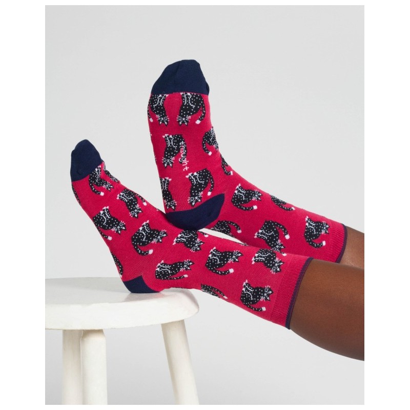 chaussettes fantaisie Marque Thought en bambou