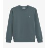 Sweat homme vert sauge en coton biologique marque COCORICO