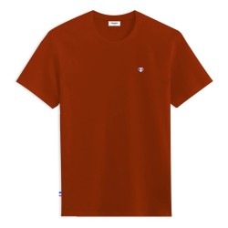 T-shirt homme terracotta en coton marque COCORICO