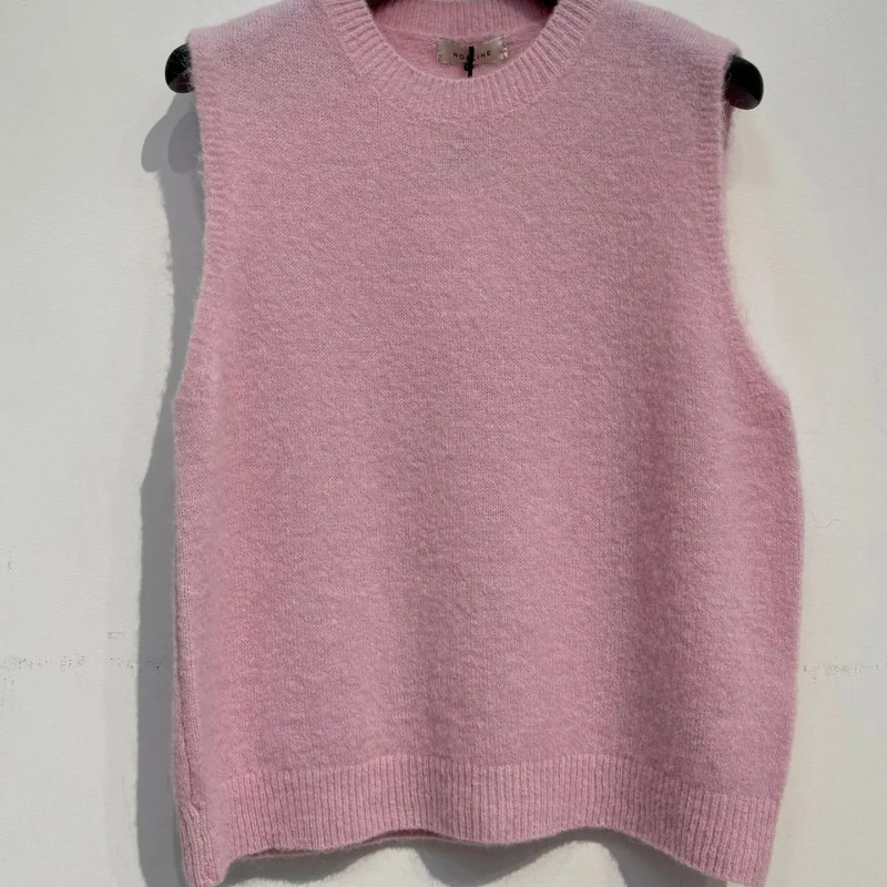 PULL SANS MANCHE EN MAILLE