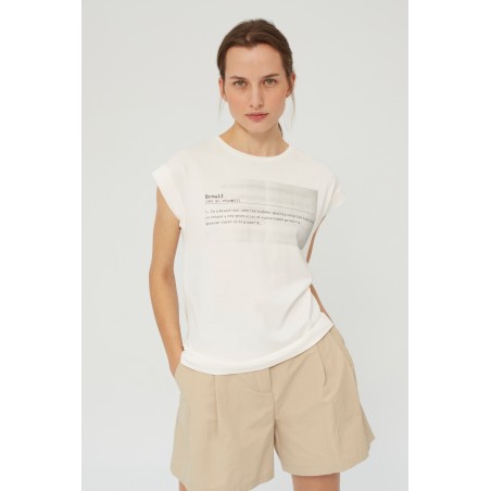 tshirt harbour grafic off white ecoalf modal coton recycle