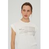 tshirt harbour grafic off white ecoalf modal coton recycle