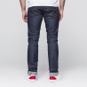 Jeans Modèle 103 ajusté SuperDenimFlex Indigo Brut homme en coton biologique Marque 1083