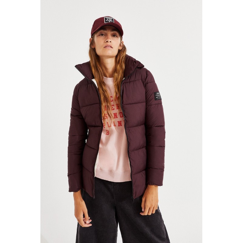 veste matelassée couleur grape modèle gedre ecoalf polyester recyclé