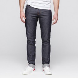 Jeans 103 ajusté SuperDenim Brut homme en coton biologique Cardé Marque 1083