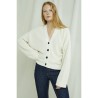 Cardigan col V coupe ample Modèle Jasmine PEOPLE TREE en coton biologique