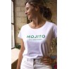 T-shirt Corner modèle "Mojito" en coton biologique