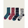 chaussettes fantaisie thought bambou